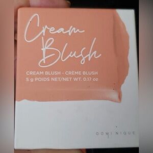 Dominique Cream Blush - Warm Peach